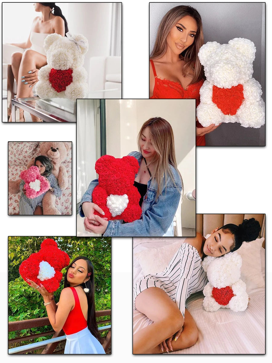 Rose Teddy Bear