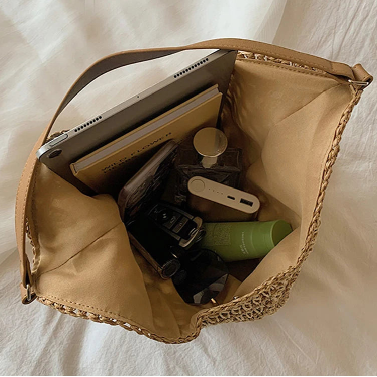 Summer Straw Handbag