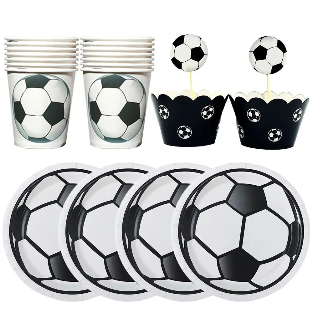 50 Piece Soccer Party Supply Kit