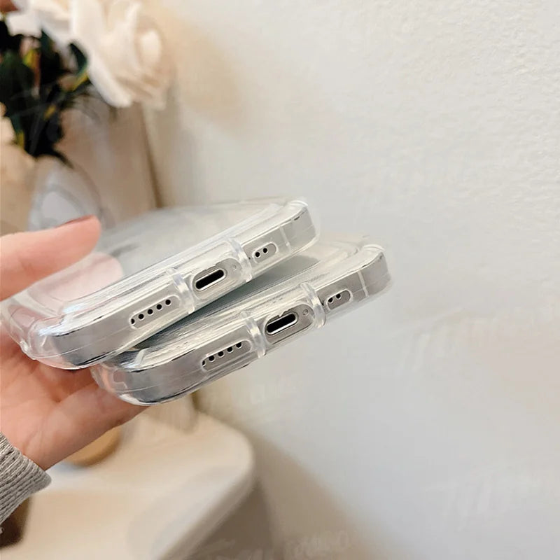 Clear Graffiti iPhone Case