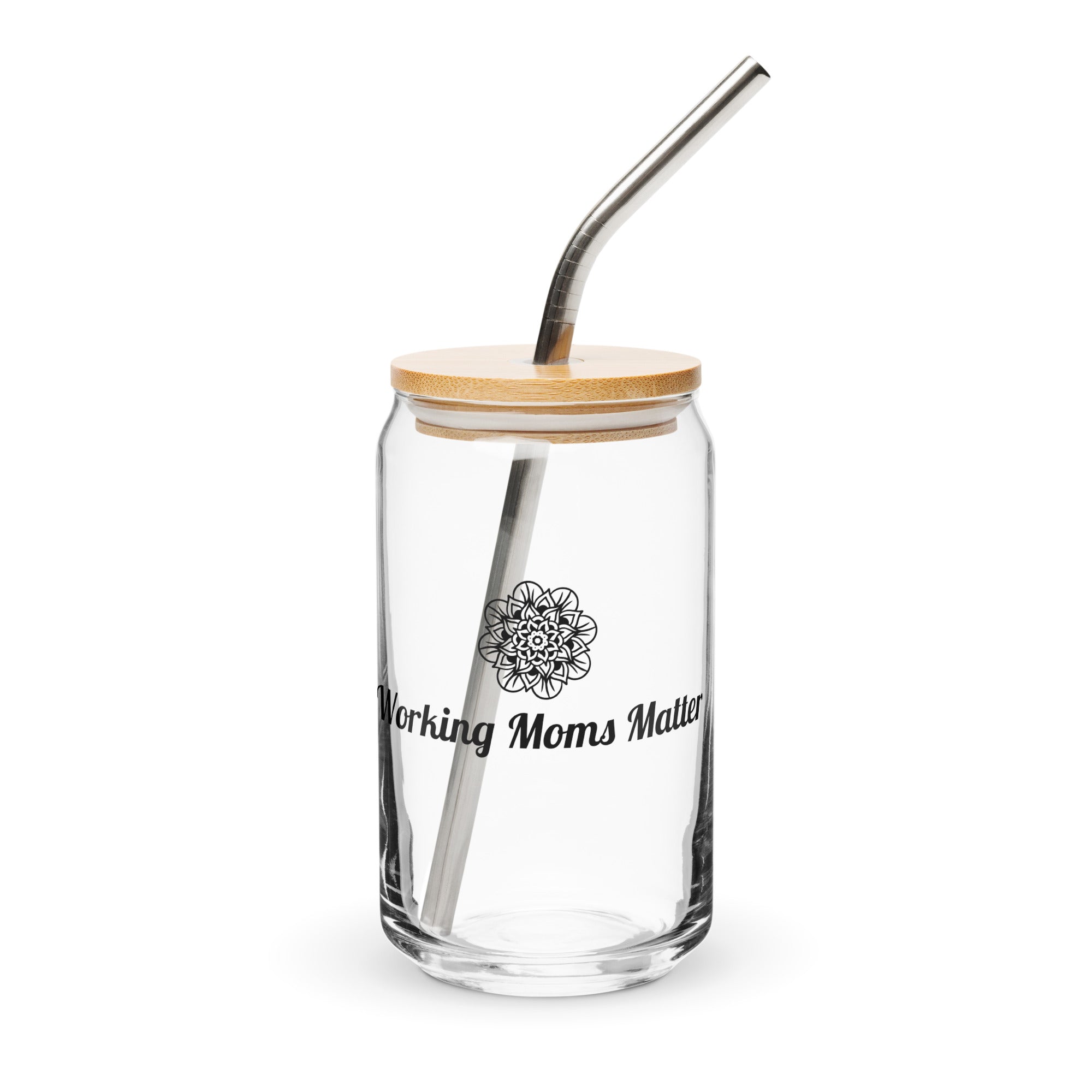 Working Moms Matter Glass Cup