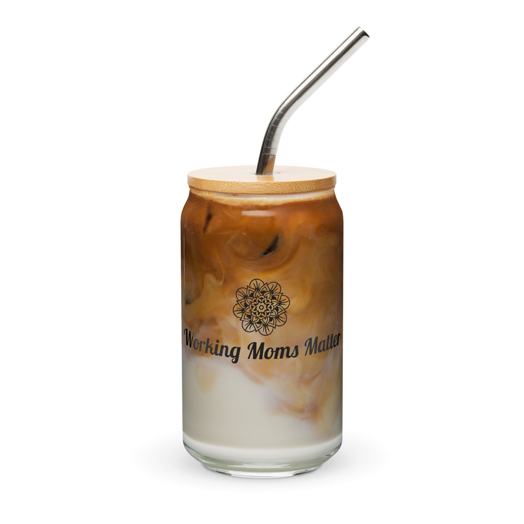 Working Moms Matter Glass Cup