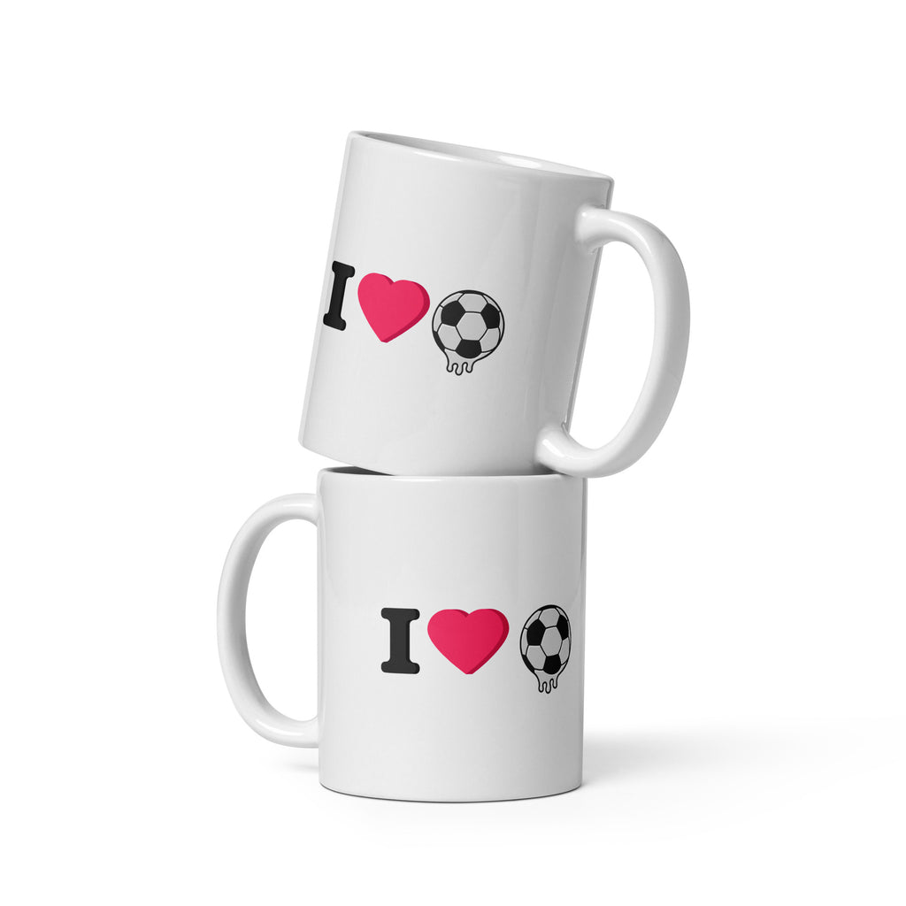 I Love Soccer Mug