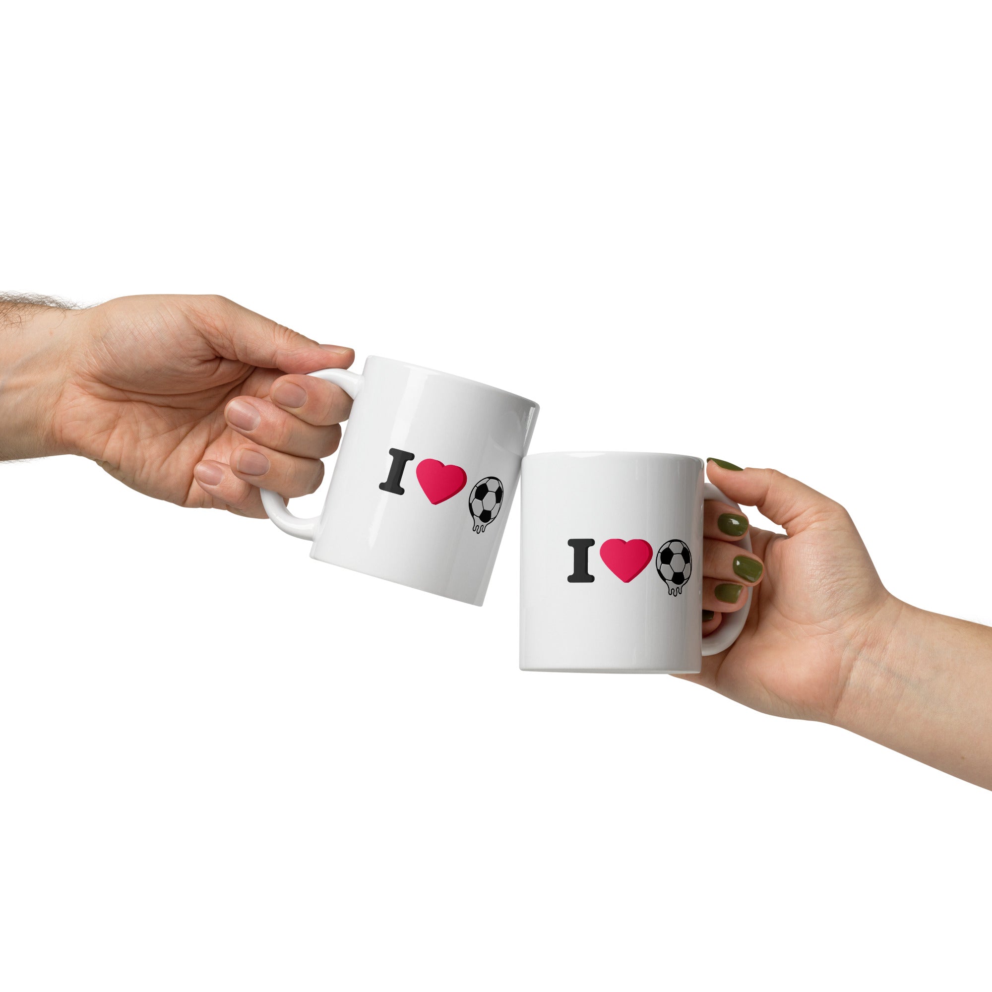 I Love Soccer Mug