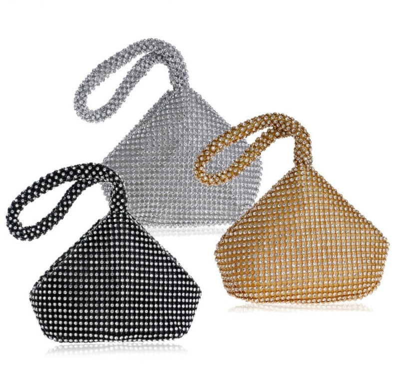 Rhinestone Evening Clutch Bag