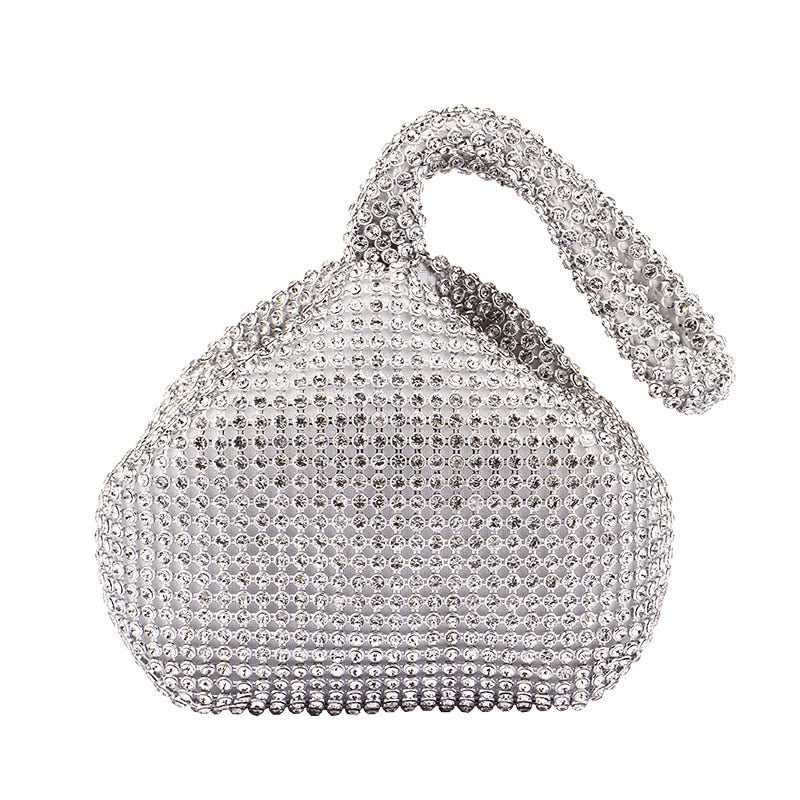 Rhinestone Evening Clutch Bag